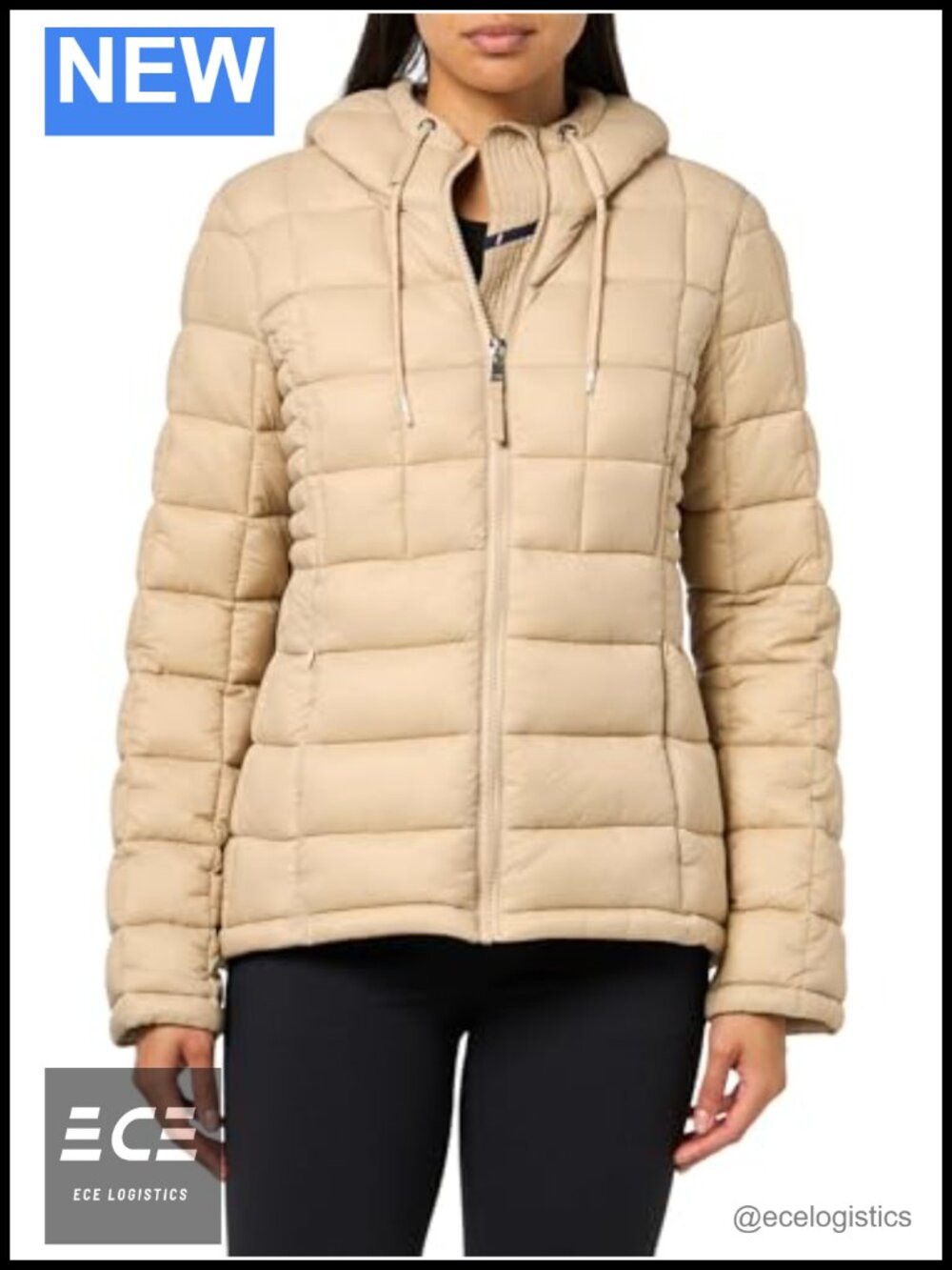 Zip Up Lightweight Quilted Jacket Long Sleeve Casual Everyday Layer